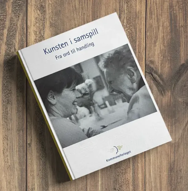 Omslaget til boken Kunsten i samspill